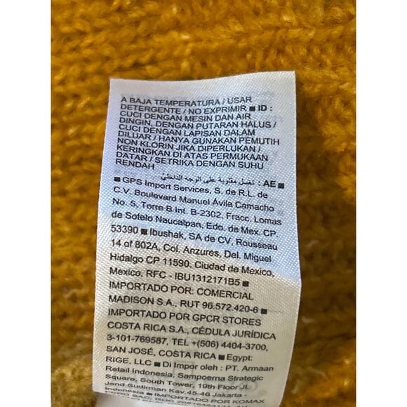 NWT Old Navy Plus Size Women's Gold Sweater Size 4X - Picture 6 of 7